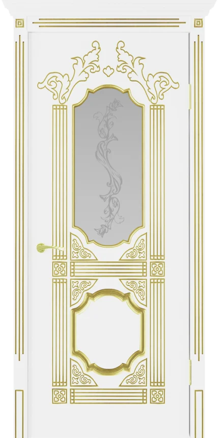 міжкімнатні двері Корона скло