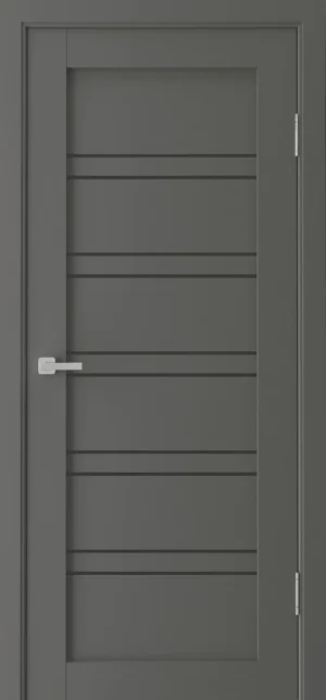 міжкімнатні двері RV 06 титан софттач blk