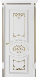 міжкімнатні двері Сильвія_глуха_біла
