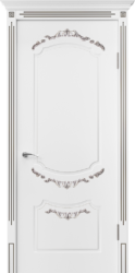 міжкімнатні двері Венеція_глуха_біла