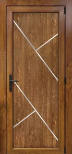 пластикові двері 23 дуб золотий