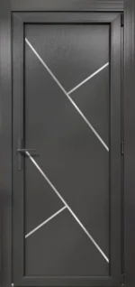 пластикові двері 23 базальт