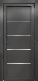 пластикові двері 32 базальт