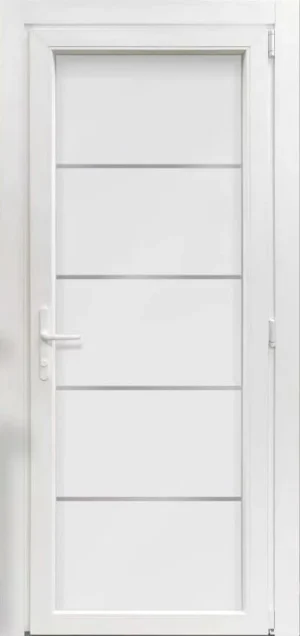 пластикові двері 32 білий